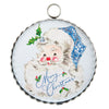 Mini Gallery Blue Santa by The Round Top Collection