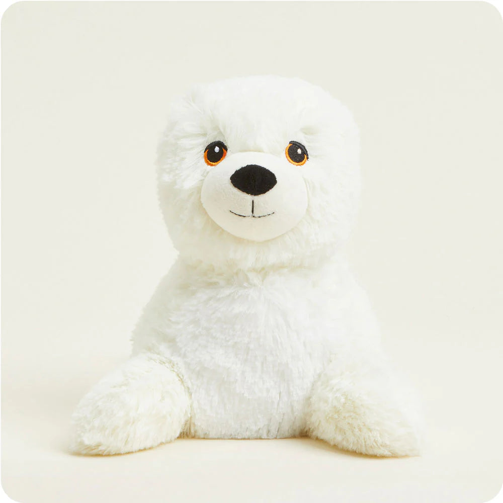 Warmies Stuffed Animal, Baby Seal by Intelex – Summer's Market