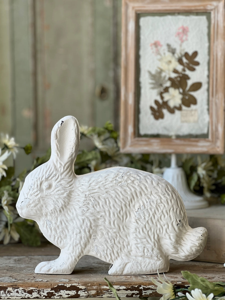 Parsley Rabbit, White, 9.75
