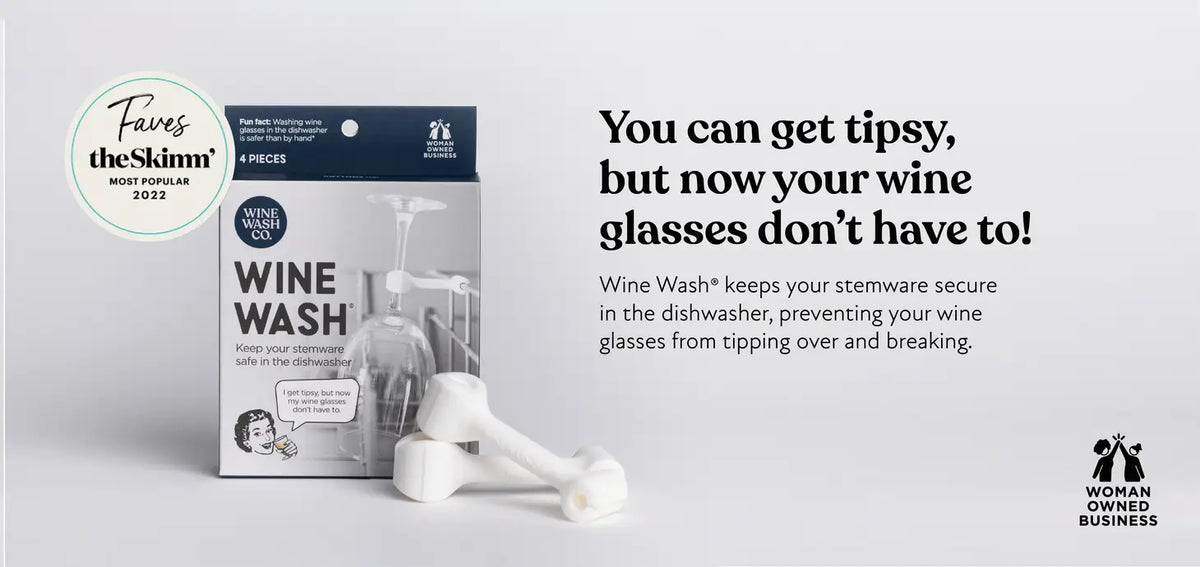 Stemware Glass Dishwasher Attachment by Wine Wash Summer’s Market