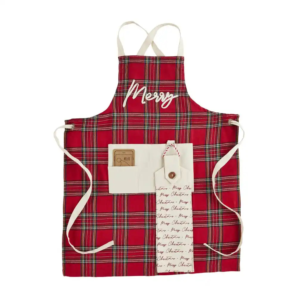 Holiday Mini Loaf Pan with Tea Towel by Mud Pie
