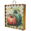 Mini Hanging Art Pumpkin Trio by The Round Top Collection