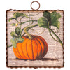 Mini Hanging Art Words Pumpkin by The Round Top Collection
