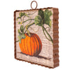 Mini Hanging Art Words Pumpkin by The Round Top Collection