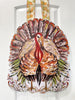 Festive Turkey PVC Door Hanger by The Round Top Collection