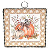 Mini Beck's Hanging Art Festive Pumpkin by The Round Top Collection