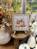 Mini Beck's Hanging Art Festive Pumpkin by The Round Top Collection