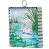 Mini Hanging Art Hamilton Swan Pond by The Round Top Collection