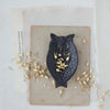 Decorative Cast Iron Owl Shaped Dish