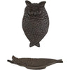 Decorative Cast Iron Owl Shaped Dish