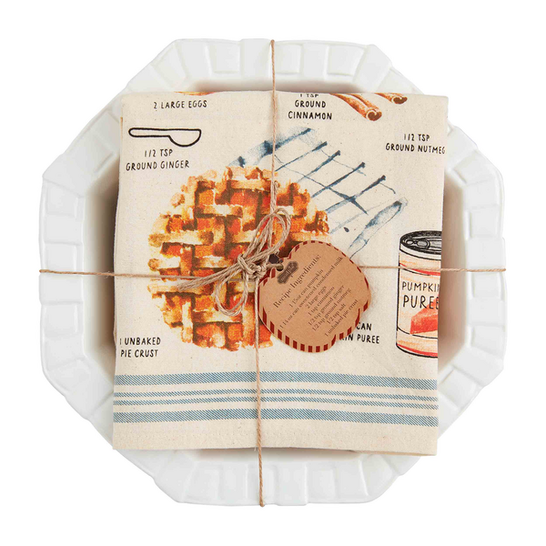 Mud Pie Pumpkin Pie Dish Server