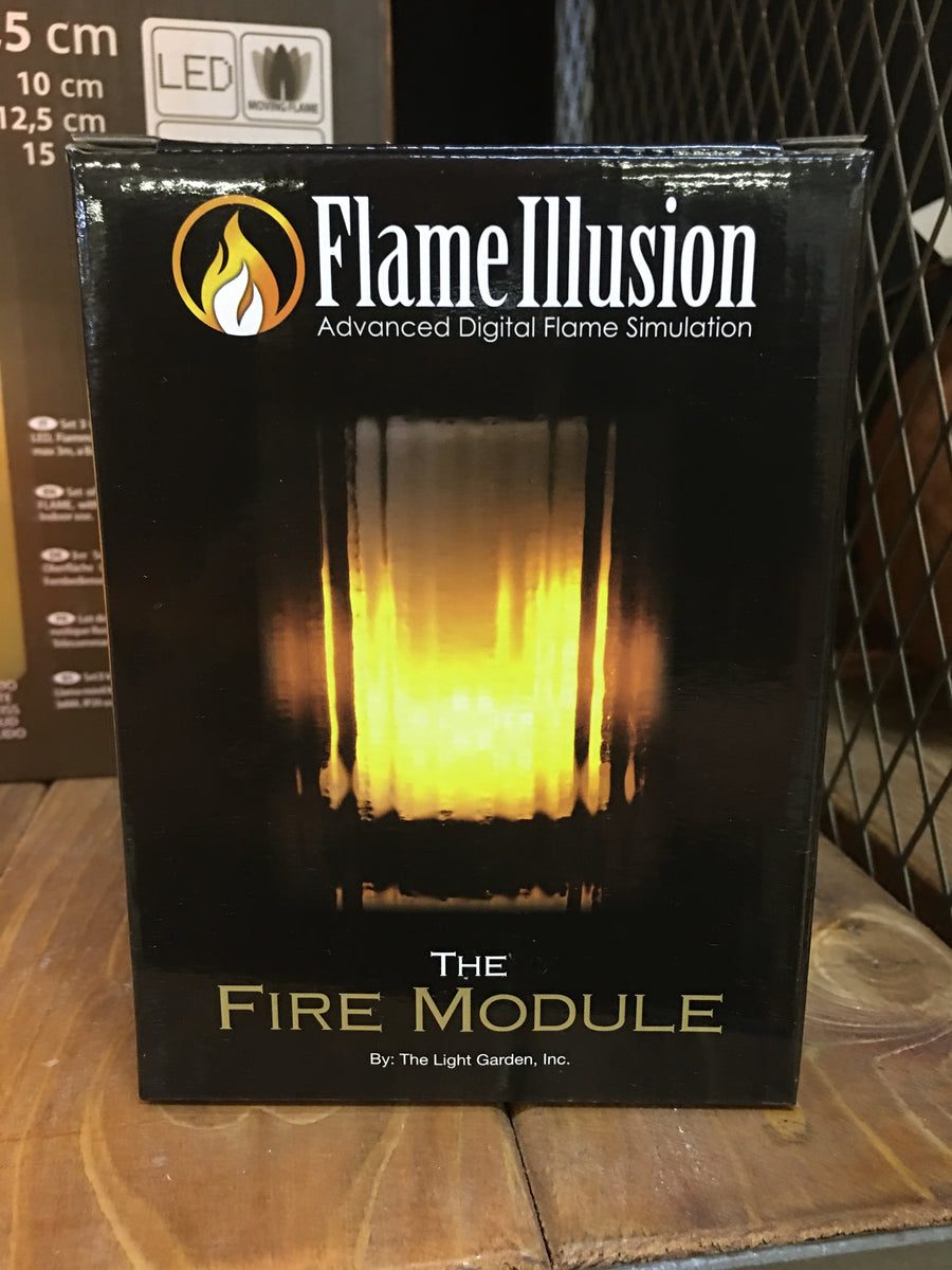 Flame Illusion Rechargeable Candle, 4.5" by The Light Garden Summer’s